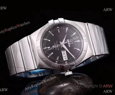 Swiss Omega Constellation day-date Stainless Steel 8500 Automatic Watch New Fake